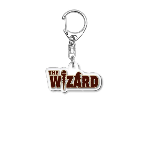 THE WIZARD (魔法使い) ロゴ アクリルキーホルダー