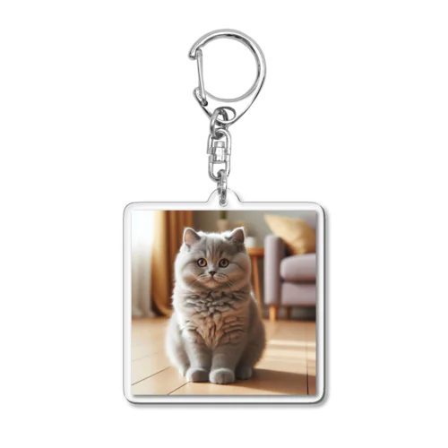 ねこニコばん Acrylic Key Chain