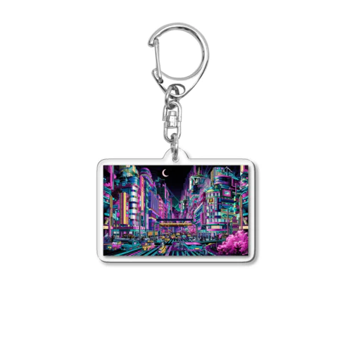 Neon Tokyou Acrylic Key Chain