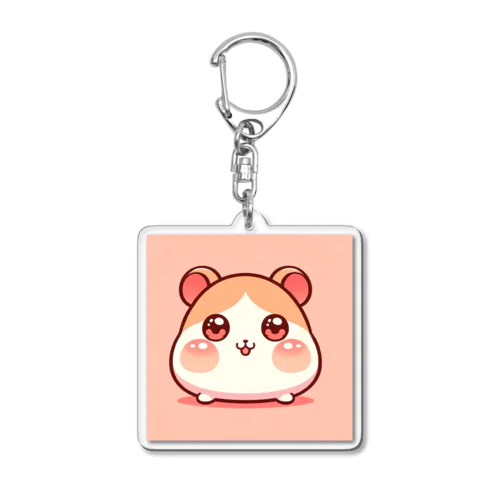 モチモチハムスター1 Acrylic Key Chain