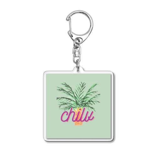 夏　シンプル　イラスト Acrylic Key Chain