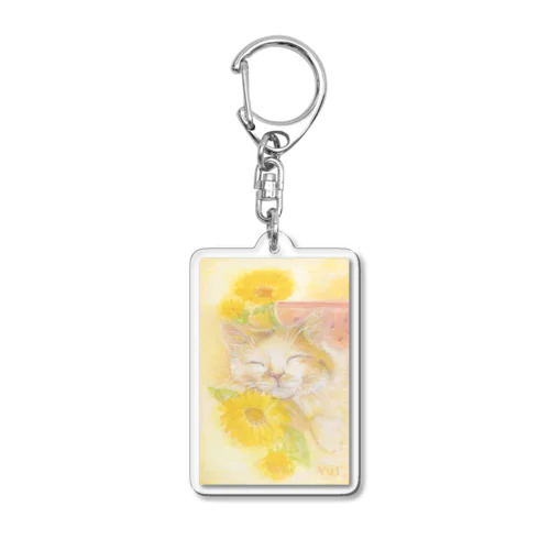 夏の昼下がり Acrylic Key Chain