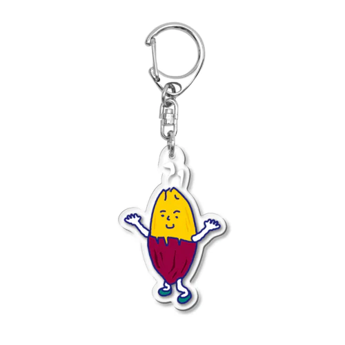 石焼きいもくん Acrylic Key Chain