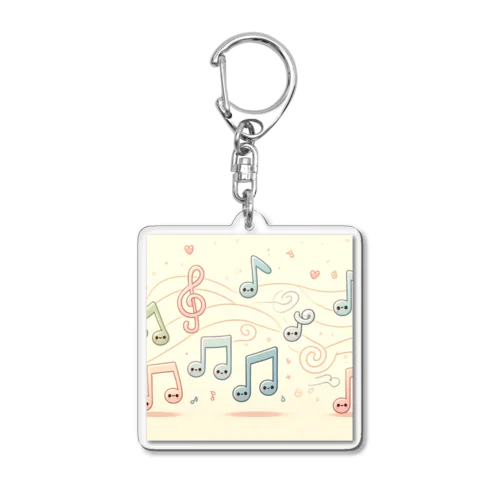 おんぷちゃん Acrylic Key Chain