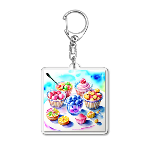 スイーツ Acrylic Key Chain