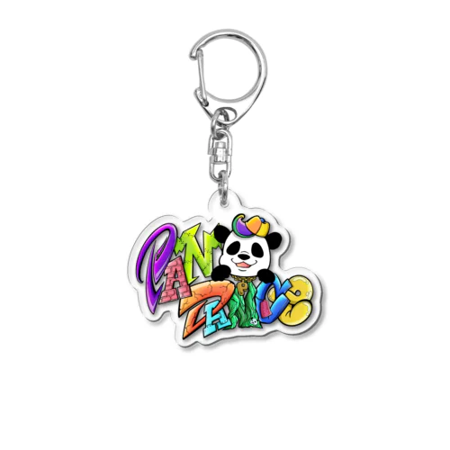 2024PanDanceロゴ Acrylic Key Chain