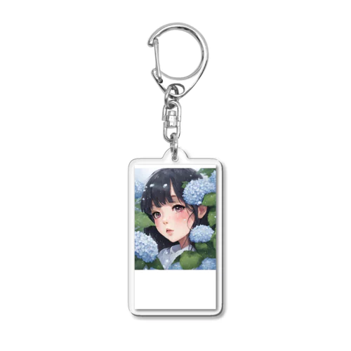 梅雨入り Acrylic Key Chain