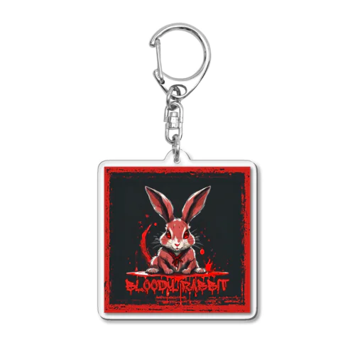 BLOODY RABBIT Acrylic Key Chain