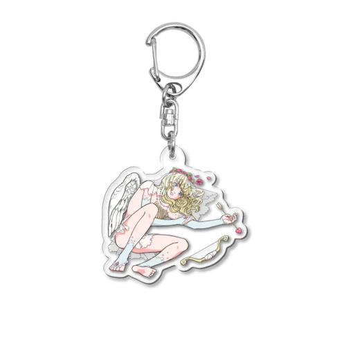 cupid Acrylic Key Chain