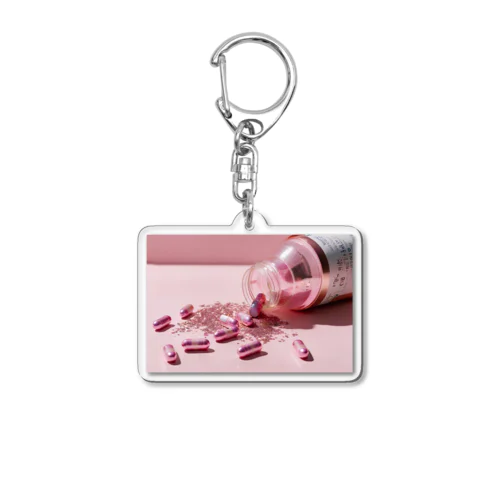 ピンクドラッグ Acrylic Key Chain