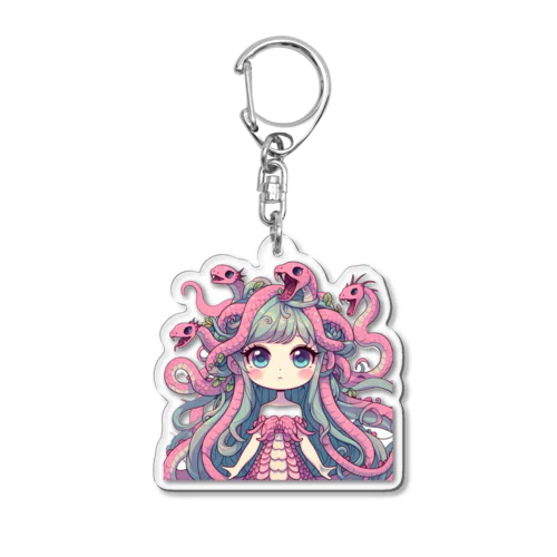 メデューサ少女 Acrylic Key Chain