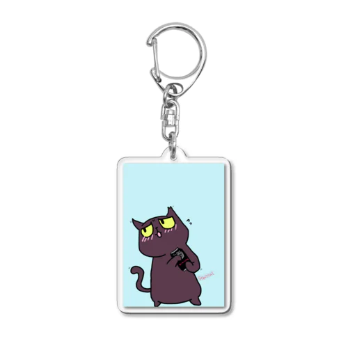 大人のジュースをいかが? Acrylic Key Chain