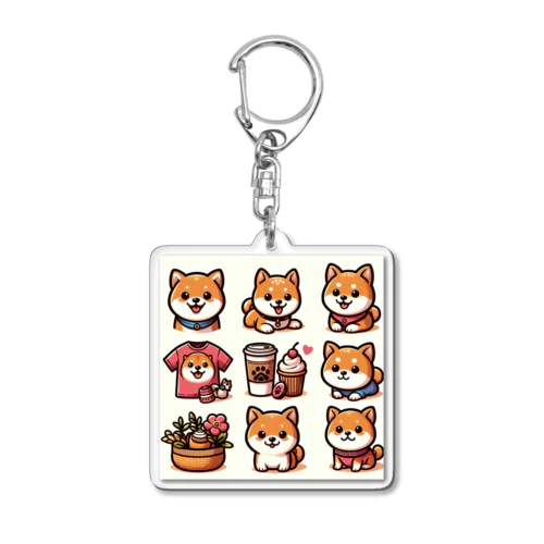 柴犬 Acrylic Key Chain