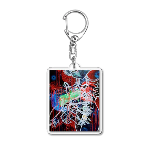 NO GO SIGNAL go go rock'n roll Acrylic Key Chain