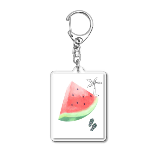 スイカ Acrylic Key Chain