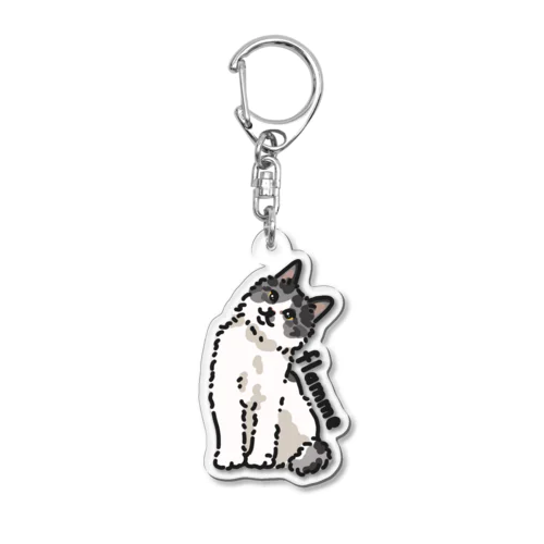 flamme Acrylic Key Chain