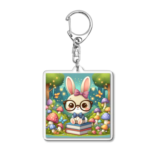 ウサギのアマリリス Acrylic Key Chain