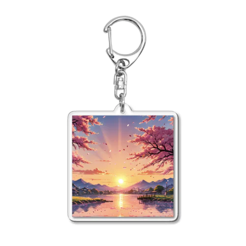 桜の季節2 Acrylic Key Chain