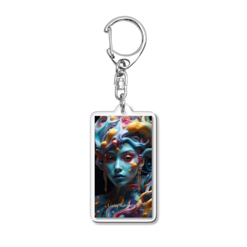 Lucky Number７　幸運を呼ぶあなたのラッキーナンバー商品アイテムを手に入れよう！ Acrylic Key Chain