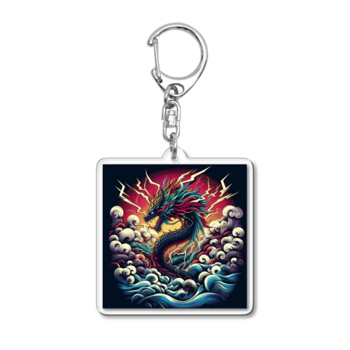 暴怒龍 Acrylic Key Chain