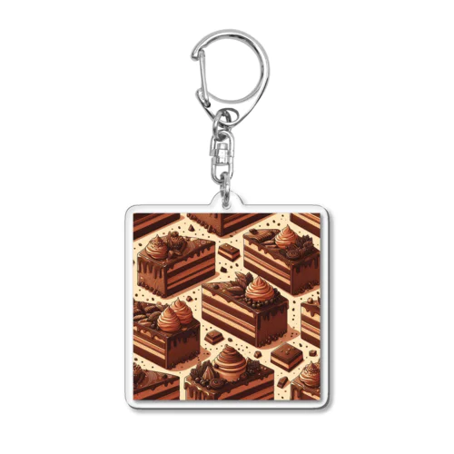 ケーキ Acrylic Key Chain