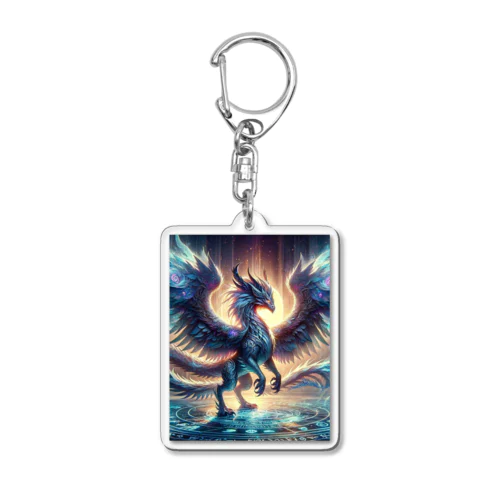 召喚獣 Acrylic Key Chain