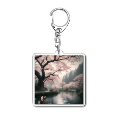 amesakura Acrylic Key Chain