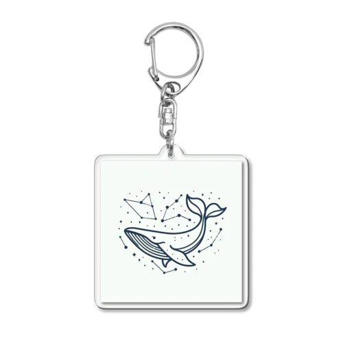 海響く鯨歌 Acrylic Key Chain