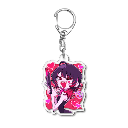 🔪🩸ビビットカラー Acrylic Key Chain