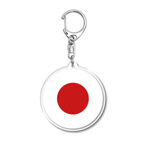 日本の国旗 Acrylic Key Chain