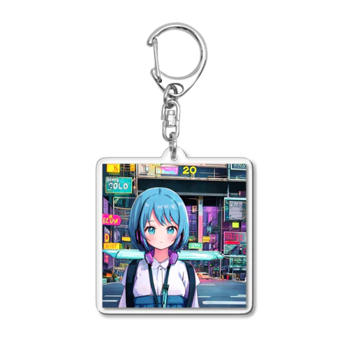 Aozuki│アオヅキ Acrylic Key Chain