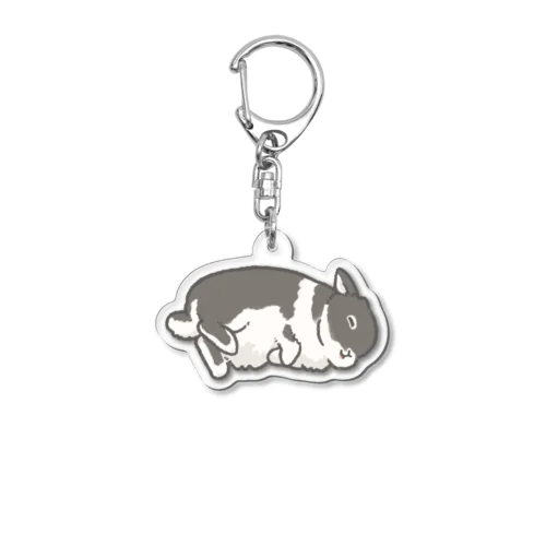 ニッコリごろんちょ Acrylic Key Chain