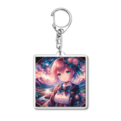 宇宙を旅する女海賊 Acrylic Key Chain