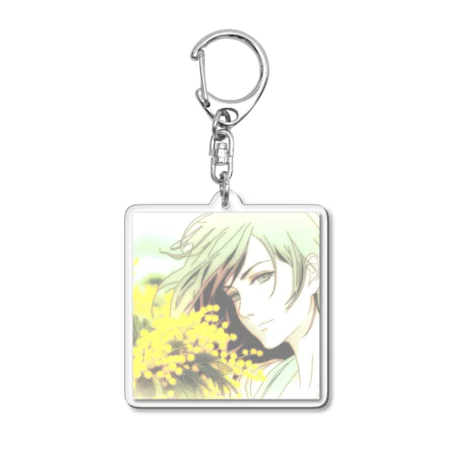 mimosa Acrylic Key Chain