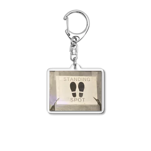 STANDING SPOT Acrylic Key Chain