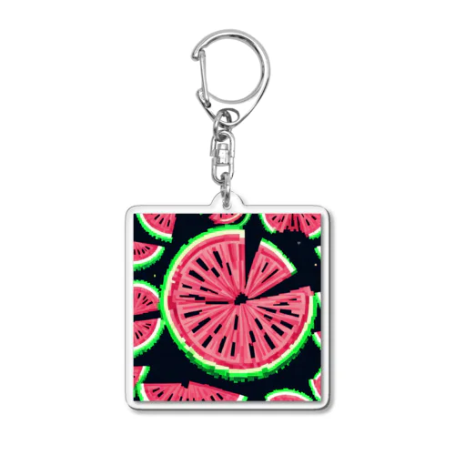 スイカ🍉 @姪ﾁｬﾝ Acrylic Key Chain