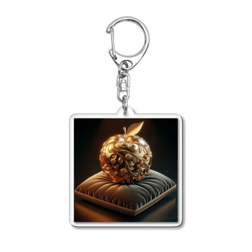 金運上昇の黄金りんご Acrylic Key Chain