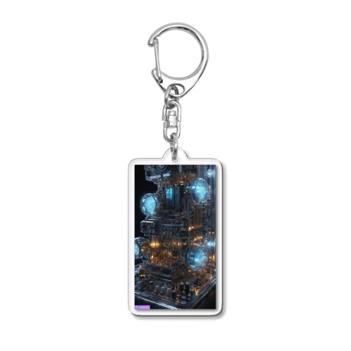 電子回路 Acrylic Key Chain