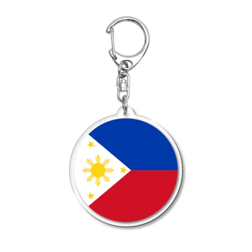 フィリピンの国旗 Acrylic Key Chain