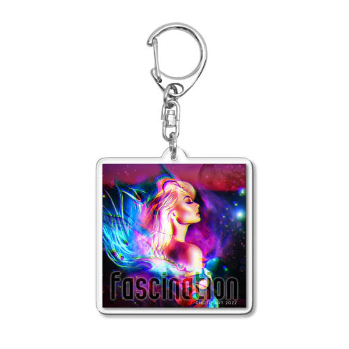 Fascination Acrylic Key Chain