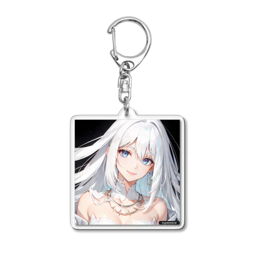 オリジナル　女の子 Acrylic Key Chain