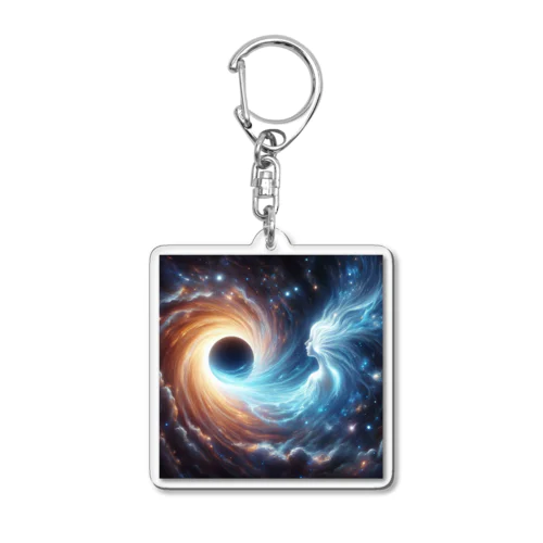 宇宙想像の女神 Acrylic Key Chain