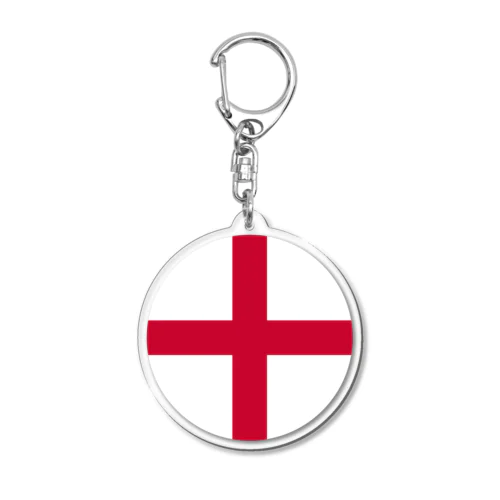 イングランドの国旗 Acrylic Key Chain