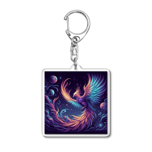 鳳凰 Acrylic Key Chain