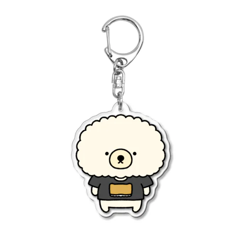 おいなりわん(びしょんふりーぜばーじょん) Acrylic Key Chain