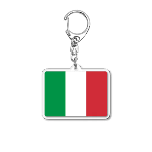 イタリアの国旗 Acrylic Key Chain