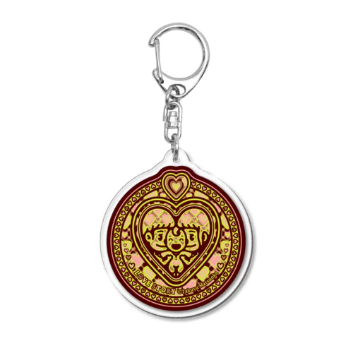 love story/baby heart Acrylic Key Chain