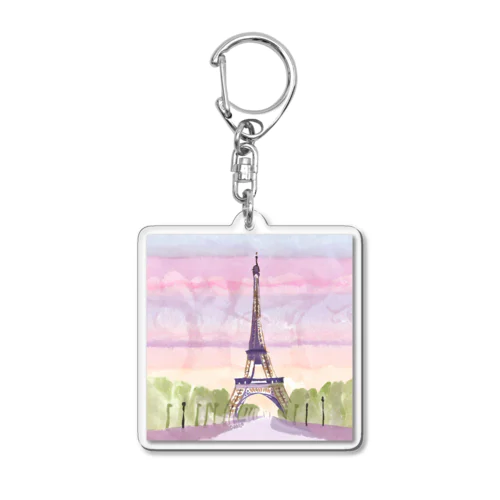 パリの街並み🗼グッズ Acrylic Key Chain