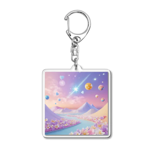 コスミック・ハートビート Acrylic Key Chain