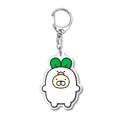 田中とお大根さま Acrylic Key Chain